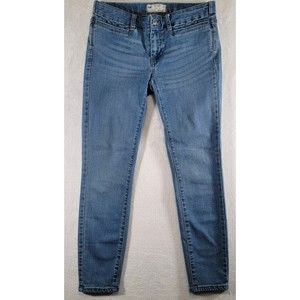 Free People Women's Jeans Size 27 Skinny Low Rise Ankle / Cropped Stretch Denim